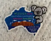Korea 2023 World Scout Jamboree - Australian Contingent Badge