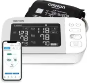 OMRON Platinum BP Monitor Upper Arm Bluetooth Cuff 200 Readings, 2 Users, SEALED
