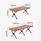 Outdoor Folding Table Portable Roll-up Camping Table Full Aluminnum Alloy TH