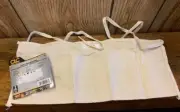 2 POCKET CANVAS WORK APRON - PROBABLY VINTAGE-NEW BUT BEEN AROUND FOR LONG TIME!