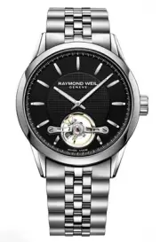 Raymond Weil Freelancer Steel 42mm Mens Watch 2780 ST-20001 Black Dial