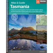 Hema Maps Tasmania Atlas and Guide - 2nd Edition