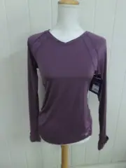 Champion Sz Small Purple Long Sleeve Baselayer Double Dry