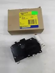 QO215EPD SQUARE D 15AMP 120/240V CIRCUIT BREAKER NEW
