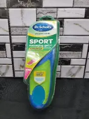 Dr. Scholl’s Sport Insoles Massaging Gel Technology Womens Size 6-10 1 Pair