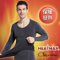 在飛比找ETMall東森購物網優惠-Charmen 日本東麗HEATMAX保暖發熱衣 挺背收腹長