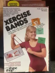 Vintage Xercise Bands Shape Shop 1983 Exercise Equipment Rubber - New