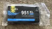 LxTek Ink 951XL Cyan Compatible Cartridge NEW Sealed