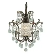 F1879/1BRB Mini Chandelier Designer: Pasquale Miranda Imported By Murray Feiss