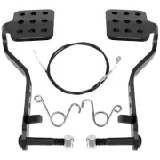 GREHUA Go Kart Pedals,Go Cart Brake Pedal with 71" Throttle Cable Kit for Pre...