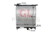 FOR SEAT MII 2011- Radiator Engine Cooling 1S0121253AA New