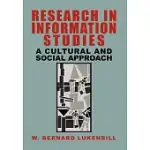 RESEARCH IN INFORMATION STUDIES