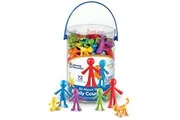 Learning Resources All About Me Family Counters, Set of 72, Ages 3+, SEL, Sensory Skills,Color Recognition