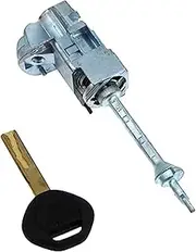 Szwaldaper Front Left Side Door Lock Cylinder Barrel with 1 Key, for, E84 X1 20i 51212993145 Car Ignition Switch Lock