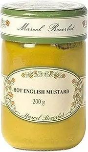 Marcel Recorbet Hot English Mustard, 200 g
