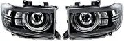 Car Lights Compatible For Toyota Land Cruiser Headlight 2007-2020 LC70-LC79 Head Lamp Drl Projector Lens Automotive Accessories