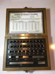 iGaging 36 pc Gauge Block Set ASME Grade AS-0 N.I.S.T. (NIST) Traceble Certified