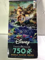 Disney Thomas Kinkade Puzzle 750 Piece - LITTLE MERMAID