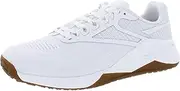 [Reebok] Women's Nano X2 Cross Trainer, White/Pure Grey Lee, 8