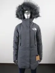 Womens The North Face New Outer Boroughs 550-Down Warm Parka Jacket - Grey