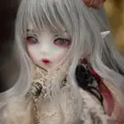 1/6 BJD Doll w/ Face Makeup Eyes Wig Clothes FULL SET Ball Jointed Vampire Girl