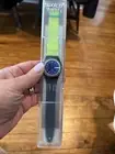 Swatch Watch Gent Blue Neptune GB718 Quartz Swiss Made New in Box