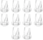 TOVVILD 10PCS Duckbill Values Compatible with eufy E10 S1 S1 Pro MomMed S21,S32 Breast Pump Replacement Pump Parts Accessories