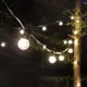 G50球泡燈串LED圓球彩燈110V戶外防水聖誕節日庭院裝飾燈 露營燈 復古懷舊燈泡 野餐 戶外燈 氣氛燈 小