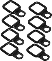 Versatile Car Roof Hooks Pull Rings 8pcs Trunk Bed Ring Set for Different Vehicle Models