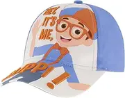 [ABG Accessories] Boys' Cocomelon and Blippi Toddler Baseball Cap, Features Jj, Totom and Yoyo, Kids Hat