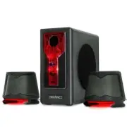 ENHANCE SB2 Computer Speakers Red LED