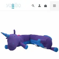 在飛比找Yahoo!奇摩拍賣優惠-Yogibo Rollmate 玩偶扶手枕-獨角獸