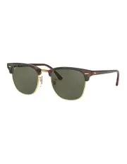 [Ray-Ban] Clubmaster Brown RB3016F Polarised Sunglasses