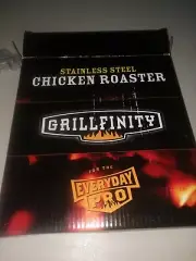 GrillFinity Stainless Steel Chicken Roaster