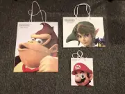Nintendo World Store New York Gift Bags Link Super Mario Donkey Kong