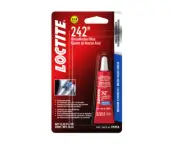 Loctite 242 Threadlocker, Blue Medium Strength, 6 ml Tube, 487229