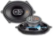 PAIR OF ALPHASONIK NEURON SERIES 6" X 8" 360 WATTS 3 OHM 3-WAY SPEAKERS NS683