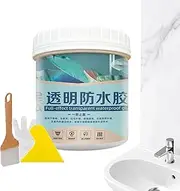 Clear Sealant Waterproof - 300g Clear Waterproof Glue,Water-Based Anti-Leakage Sealant for Indoor Bathroom, Kitchen, Roof, Outdoor