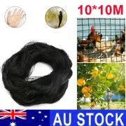 10x10M Black Nylon Anti Bird Netting Garden Net Mesh Plant Fruit Protect Cover