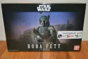SEALED NIB Bandai Star Wars Boba Fett 1/12 Scale Snap Model Kit Posable
