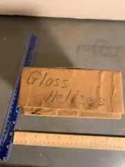 Glass helices for Distillation Chromatography Column Packing - see listing