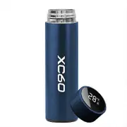 500ml thermos For Volvo XC60 stainless steel intelligent temperature display vacuum bottle thermos cup coffee tea travel cup Kettles For blue