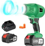 Mini Cordless Leaf Blower, 20V Electric Cordless Leaf Blowers with Battery and C