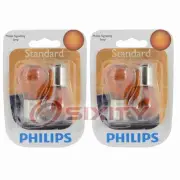 2 pc Philips Front Turn Signal Light Bulbs for Fiat Idea Linea Palio Panda pz (for: Fiat)