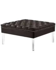 Inspired Home Filomena Oversized Ottoman Coffee Table