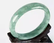 Rare Large & Wide Natural Grade A Green Jade Bangle Bracelet 64mm/2.52"