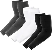 Arm Sleeves for Women Men Youth, Compression UV Sun Protection Sleeves to Cover Arms