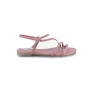 Sash Flat Strappy Sandal Pink