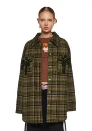 [dELiA*s by Dolls Kill] Get Hyped Plaid Shacket
