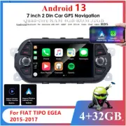 7" For Carplay Android Car GPS Nav Head Unit WIFI For FIAT TIPO / EGEA 2015-2017